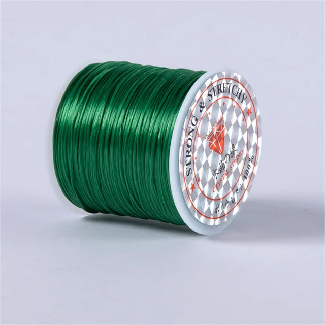 1Roll/lot Strong Elastic Crystal Beading Cord for Bracelets Necklace Stretch Thread Cords Line String DIY Jewelry Making
